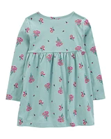 Toddler Floral Jersey Dress