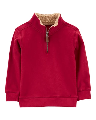 Toddler Half-Zip Pullover Sweater