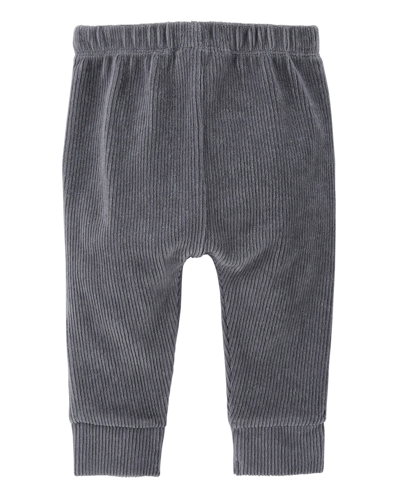 Baby Pull-On Velour Pants