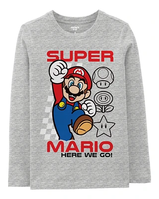 Kid Super Mario Tee - Grey