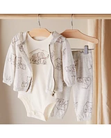 3-Piece Elephant Little Jacket Set