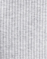 Baby Girl Knit Pull-On Pants - Grey