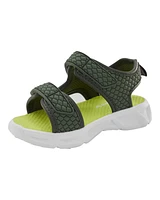 Toddler Rugged Light Up Sandals - Green