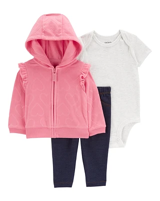 Baby 3-Piece Little Jacket Set