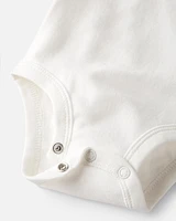 3-Pack Organic Cotton Rib Bodysuits