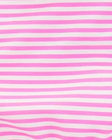 Toddler 3-Piece Tropical Flamingo Print Rashguard Swim Set