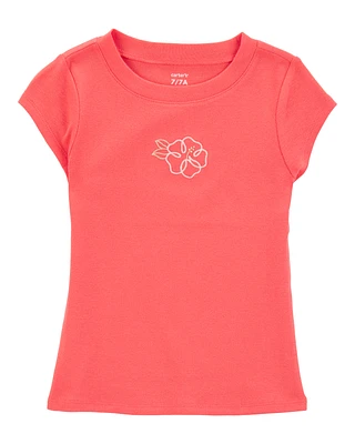 Kid Floral Graphic Tee