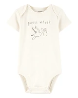 Baby Stork Announcement Bodysuit