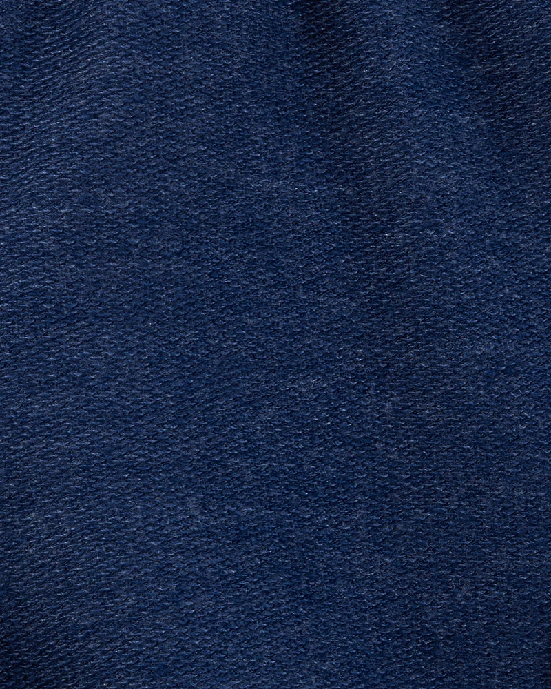 Toddler Cotton Shorts - Navy