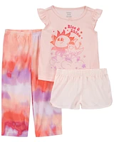 Toddler 3-Piece Sun Loose Fit Pyjamas