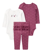 Baby 3-Piece Heart Little Character Set