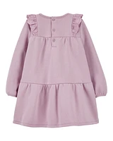 Toddler Long-Sleeve Fleece Dress