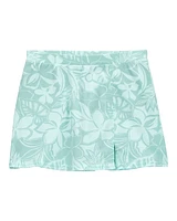 Kid Floral Golf Skort