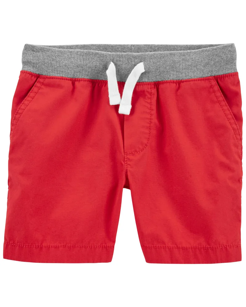 Pull-On Cotton Shorts