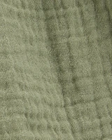 Toddler Ruffle Gauze Shorts - Green