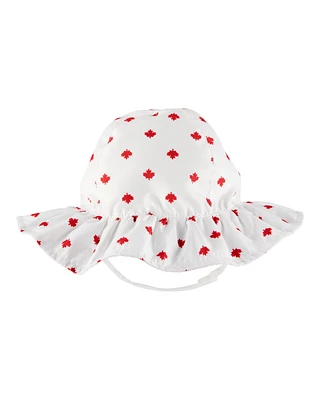 Baby Canada Day Sun Hat