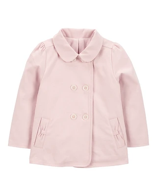 Toddler Cotton Woven Jacket - Pink