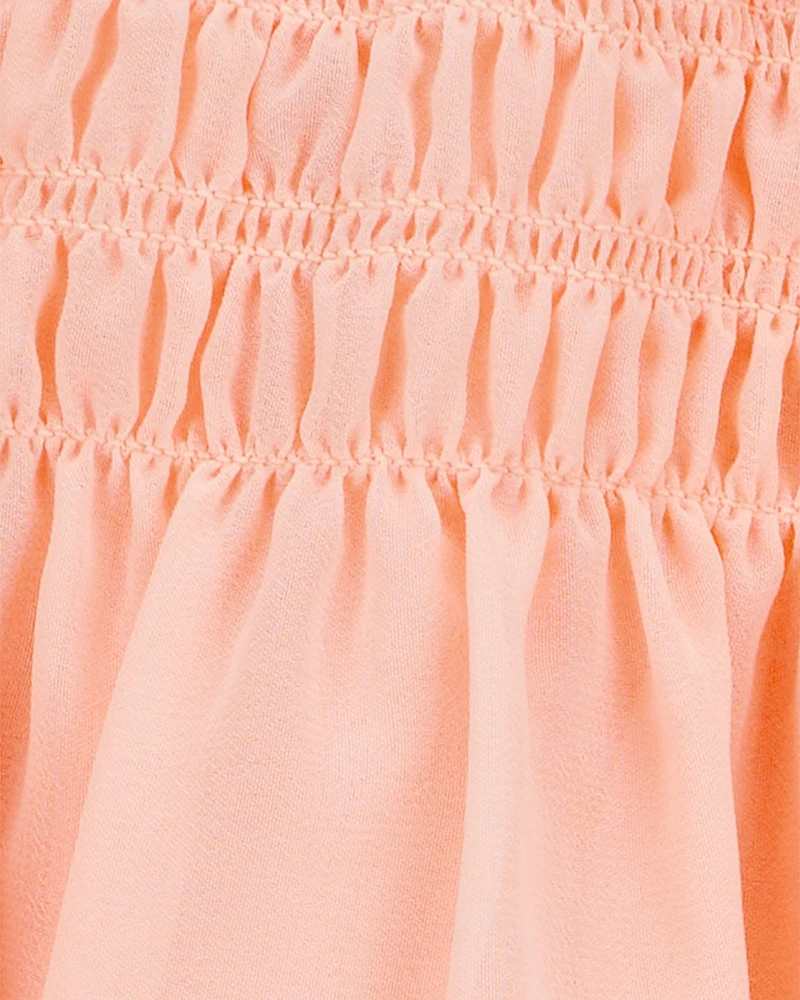 Kid Pull-On Chiffon Skirt