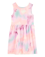 Kid Tie-Dye Tank Dress