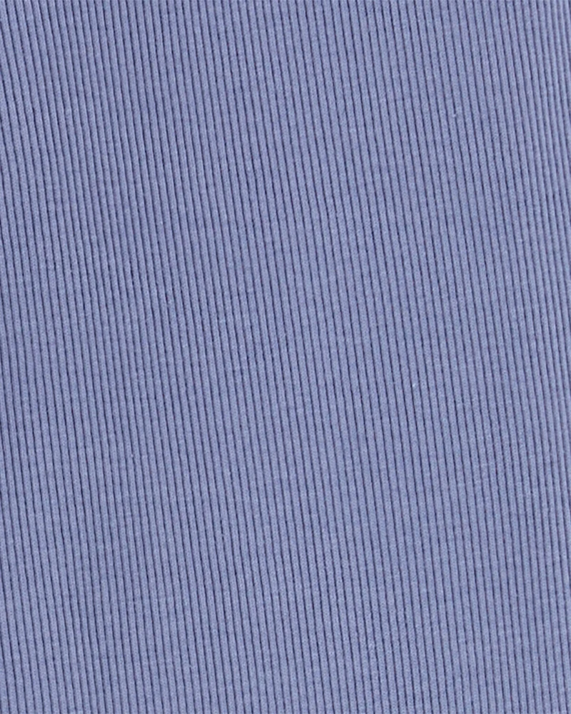 Kid 
High-Rise Ribbed Flare Pants