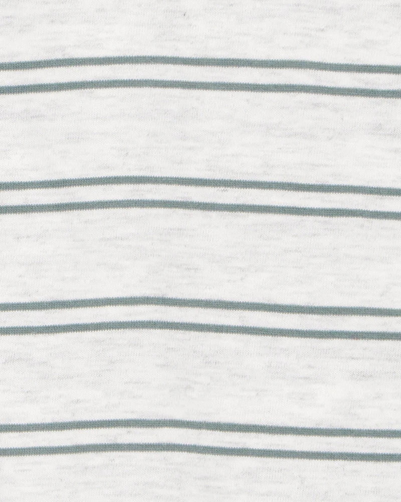 Baby 2-Pack Striped Romper Set