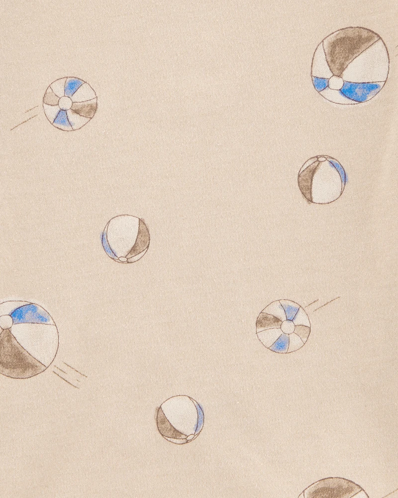 Baby Boy Beach Ball Print Tee