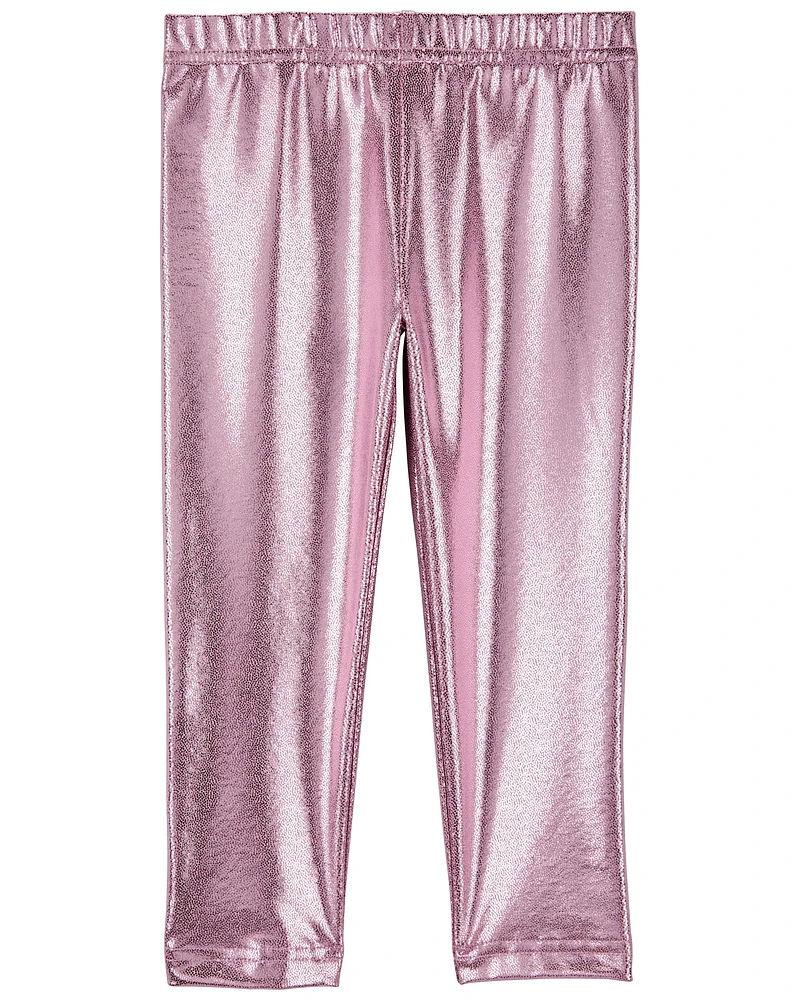 Toddler Metallic Leggings