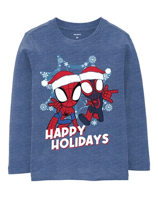 Toddler Spider-Man Christmas Tee