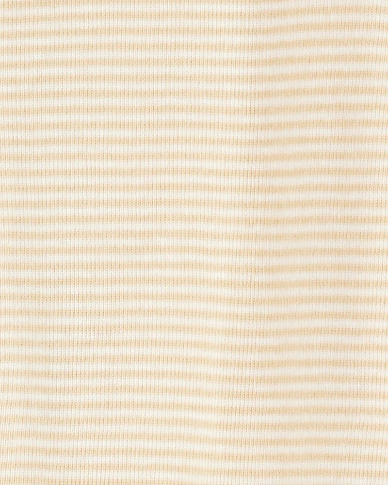 Baby 2-Pack Striped Duck Print 2-Way Zip Cotton Sleeper Pyjamas