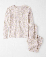 Toddler Organic Cotton  Pyjamas Enchanted Floral Print