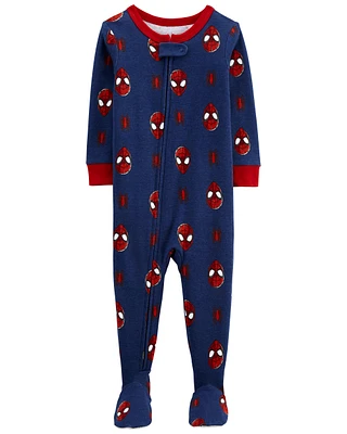 Toddler 1-Piece 100% Snug Fit Cotton Footie Pyjamas