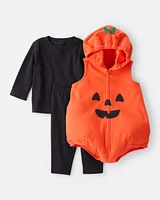 Baby 3-Piece Pumpkin Halloween Costume