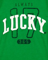 Kid St. Patrick's Day "Lucky" Tee