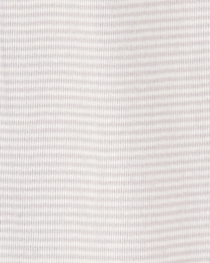 Baby 2-Pack Striped Elephant 2-Way Zip Cotton Sleeper