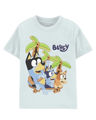 Toddler Bluey™ Short-Sleeve Graphic Tee - Blue