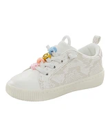 Toddler Snakeskin Pull On Sneakers