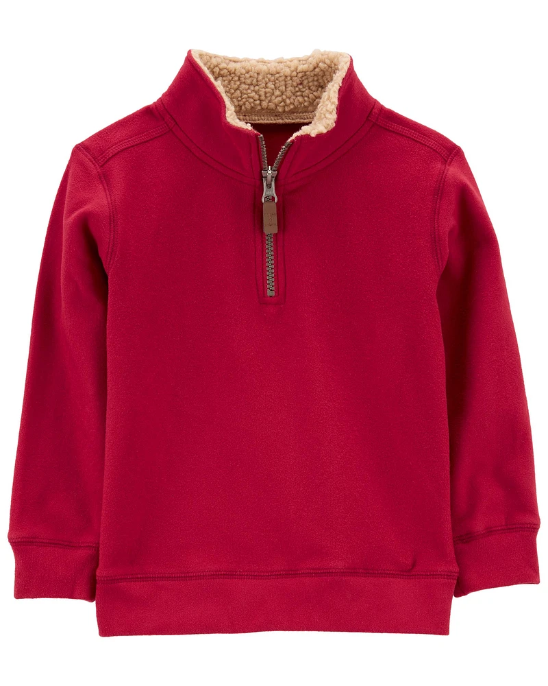 Toddler Half-Zip Pullover Sweater