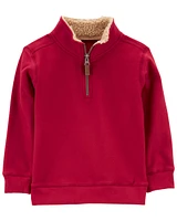 Toddler Half-Zip Pullover Sweater