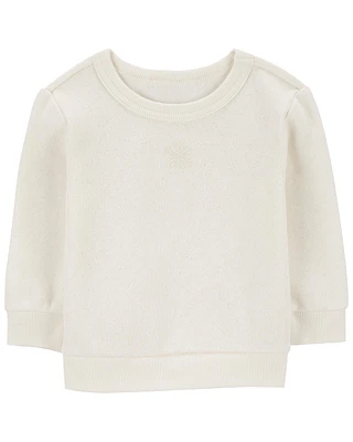 Baby Glitter Fleece Sweatshirt