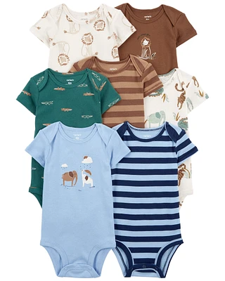 Baby 5-Pack Short-Sleeve Bodysuits