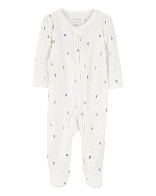 Baby Air Balloon 2-Way Zipper Textured Sleeper