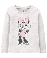 Kid Minnie Mouse Tee - Grey