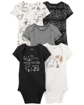 5-Pack Short-Sleeve Bodysuits