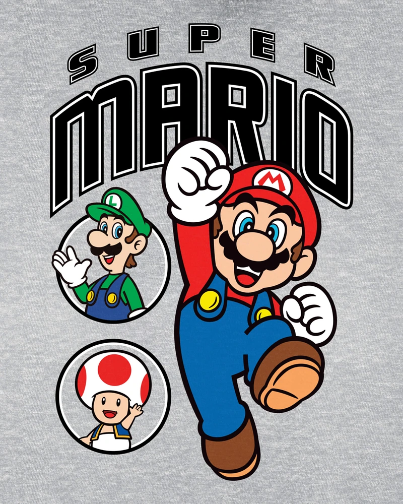 Super Mario Bros Pullover Hoodie