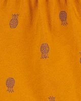 Baby Pineapple Bodysuit Dress