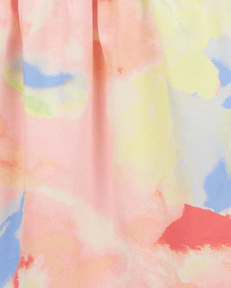 Watercolor Sleeveless Dress