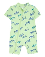 Baby Shark Rashguard - Green