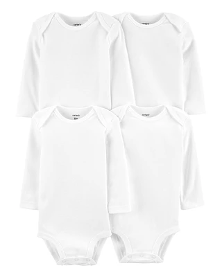 Baby 4-Pack Long-Sleeve Original Bodysuits