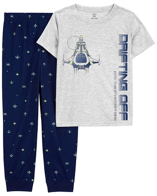 2-Piece Space Loose Fit Pyjamas