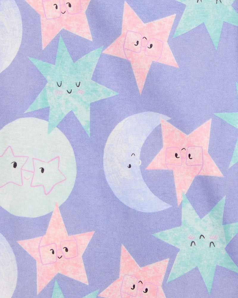 Baby 4-Piece Moon 100% Snug Fit Cotton Pyjamas